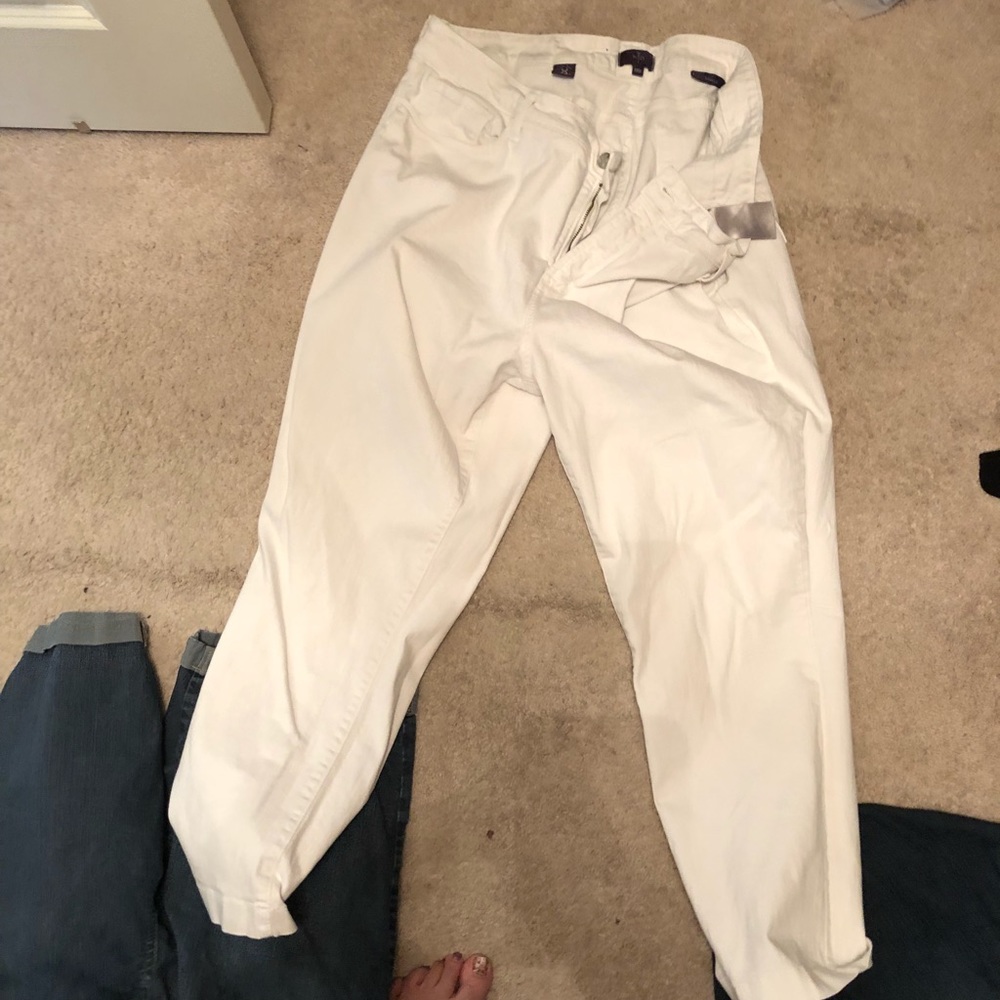 NYDJ ankle white jean 18w